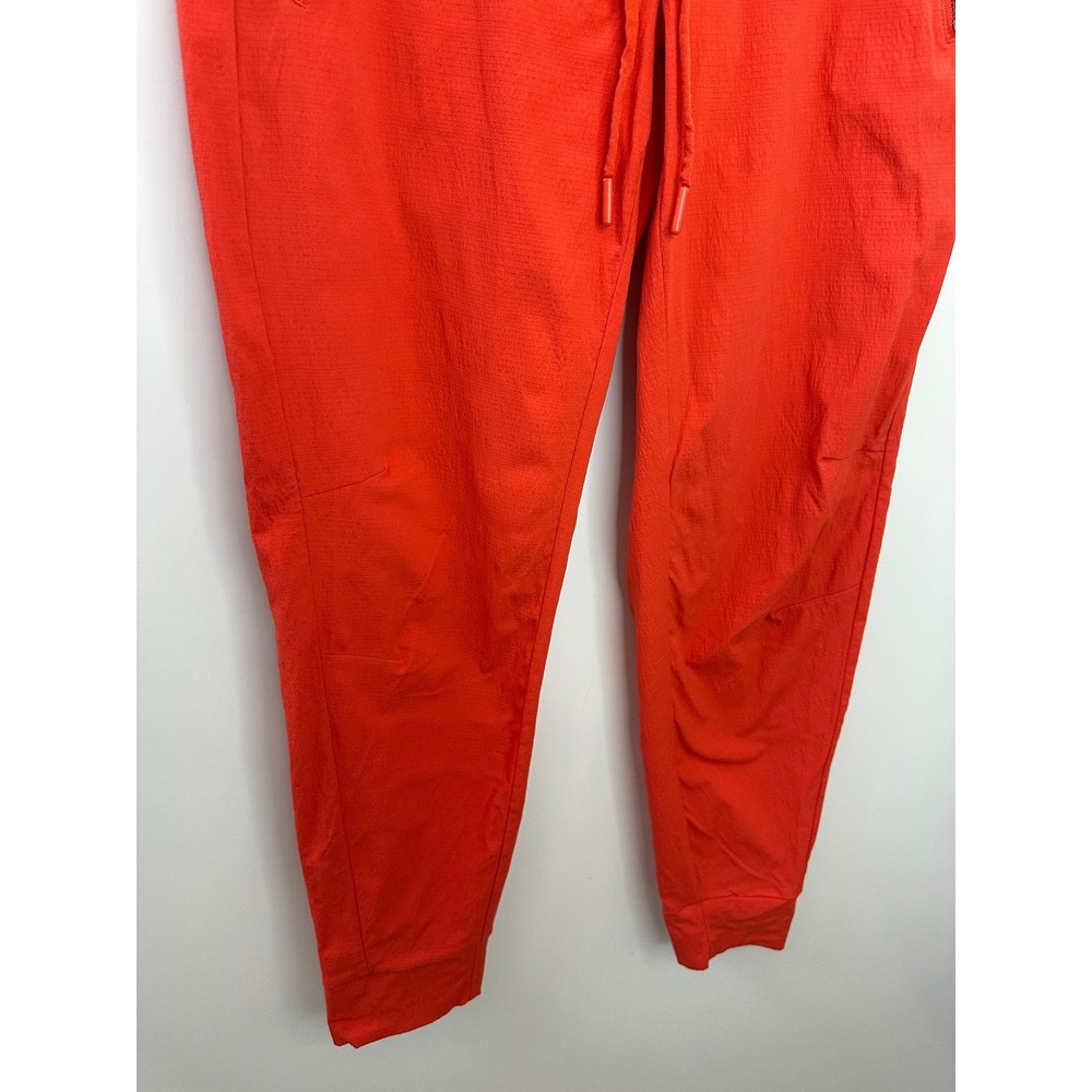 Athleta Trekkie North Jogger Pants Orange Flame Size 2 Hiking Wicking Ripstop - Picture 5 of 15